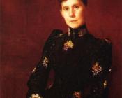 Portrait of Emil Fairchild Pollock - 托马斯·波洛克·安舒茨